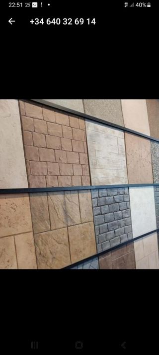 Soleras de mortero y hormigón