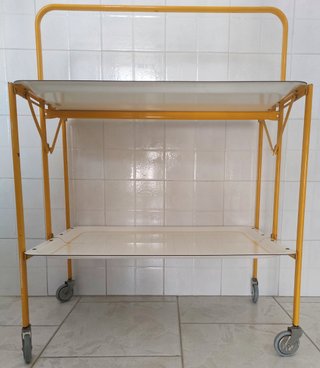 Carrello vintage portavivande