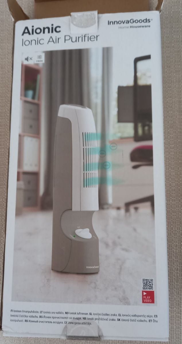 Purificador de aire ionico
