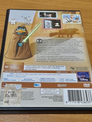 DVD STAR WARS DISNEY PHINEAS E FERB