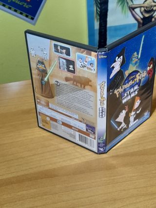 DVD STAR WARS DISNEY PHINEAS E FERB