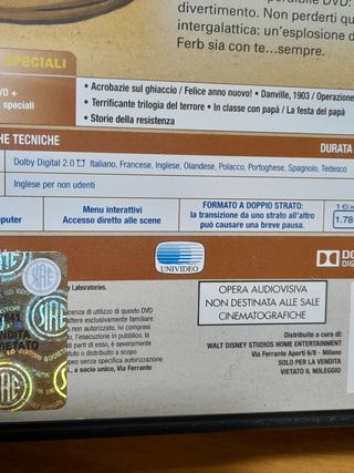 DVD STAR WARS DISNEY PHINEAS E FERB