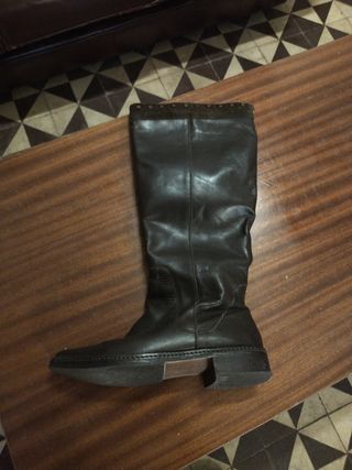 Botas altas piel