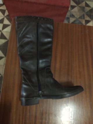 Botas altas piel