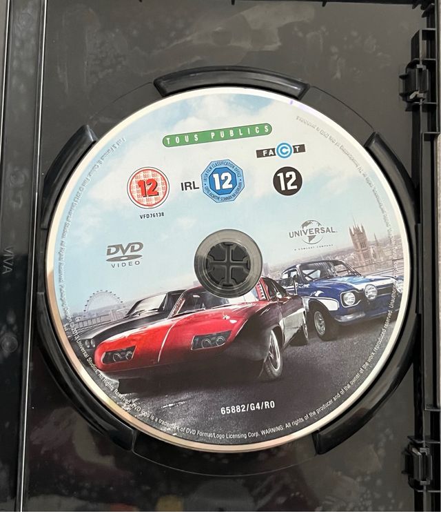 DVD Fast & Furious 6 e 7