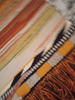 Alfombra de pura lana hecha amano