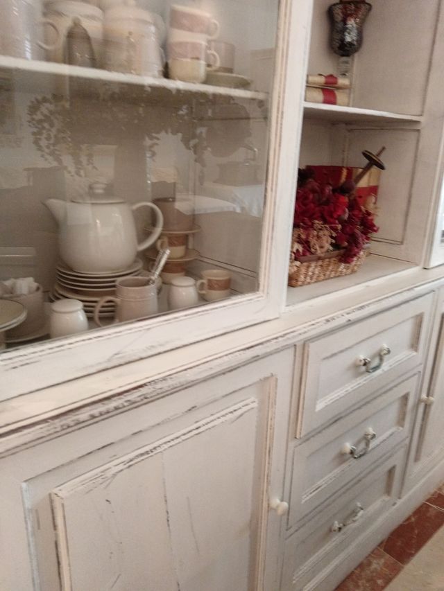 Vitrina comedor de madera