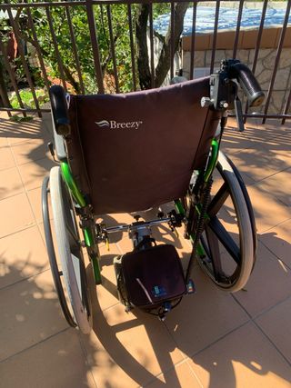 ✅ Motor auxiliar silla de ruedas con silla ✅