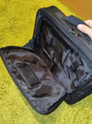 Maletín para Ordenador PORTÁTIL de tela negra