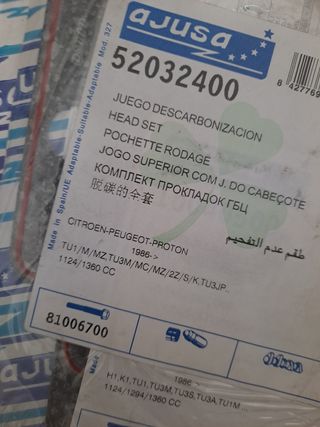 CITROEN AX GT PEUGEOT 106 1.4 junta cul