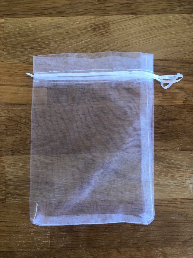 56 x Bolsas blancas de tela