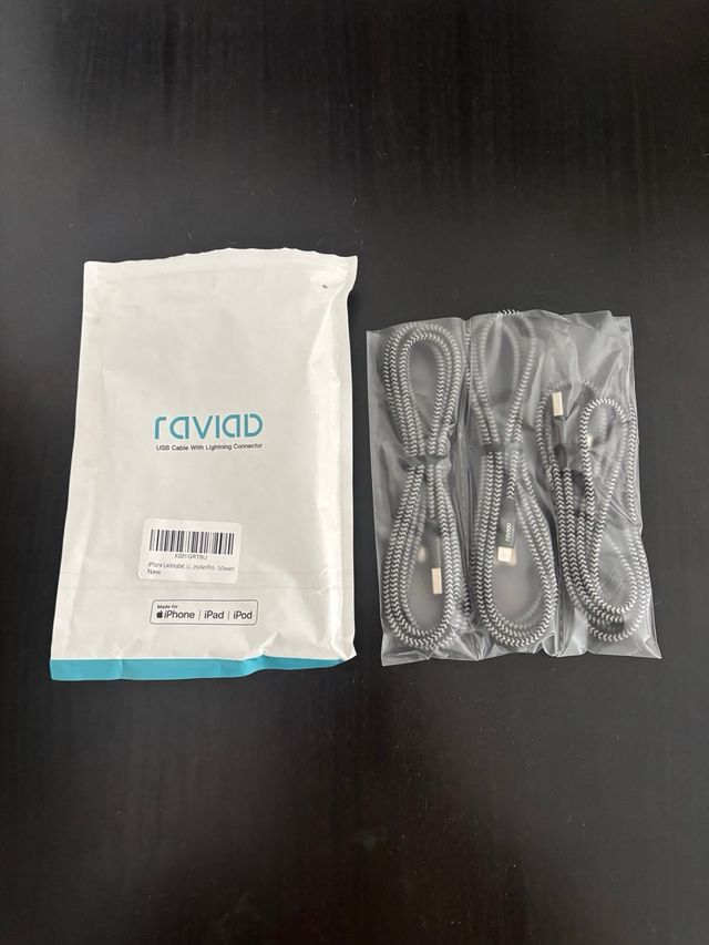 Cable carga Iphone/Ipad Lightning 2m