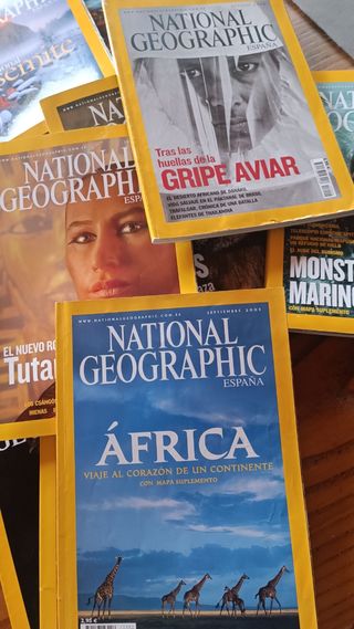 Colección revistas National geographic 
