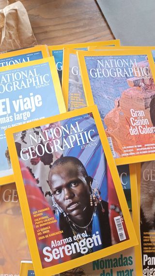 Colección revistas National geographic 