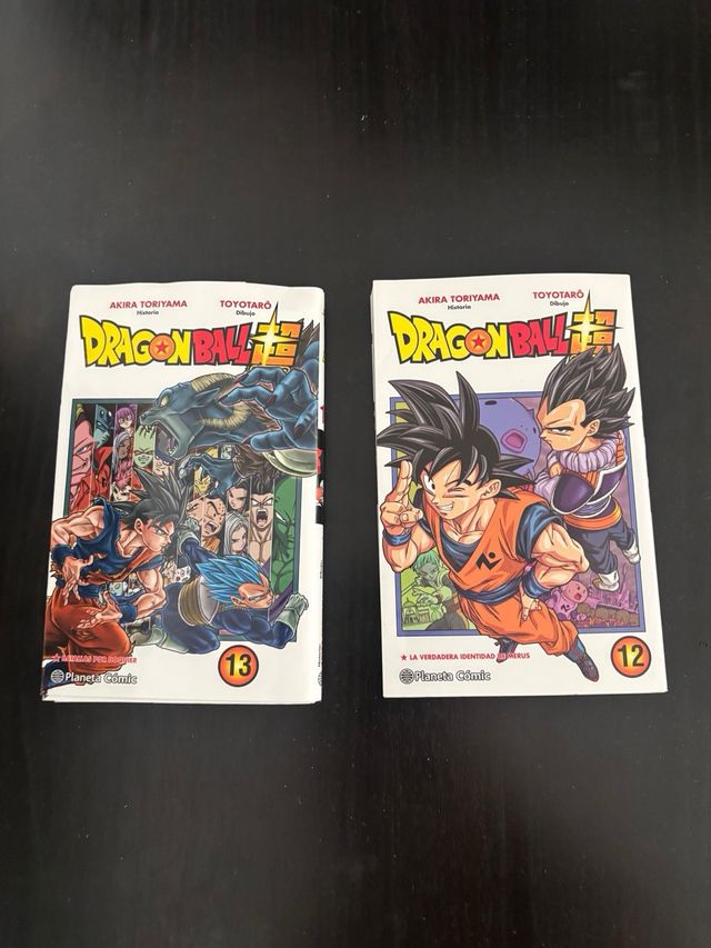Tomos 12 y 13 manga Dragon Ball Super