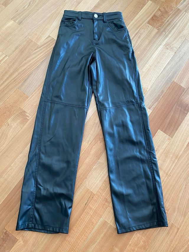 Pantaloni Bershka similpelle