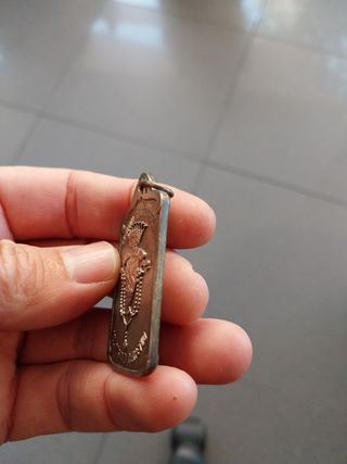 Antigua medalla del rosario perpetuo