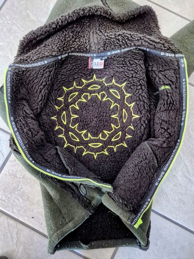 Giubbino verde scuro Gsus sindustries 