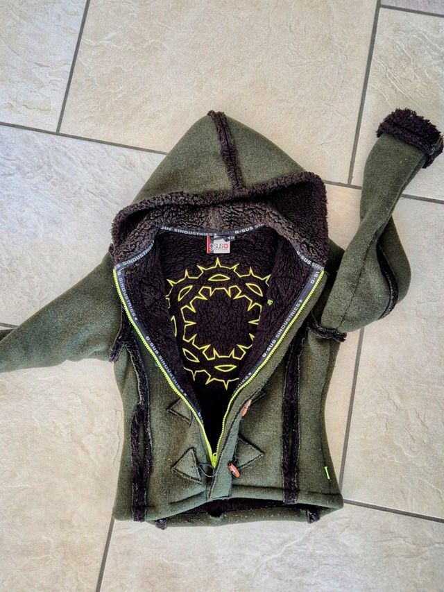 Giubbino verde scuro Gsus sindustries 