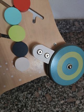 Carrito andador madera