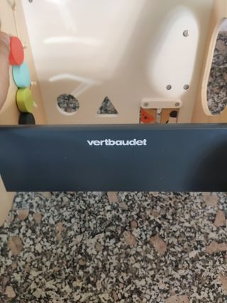 Carrito andador madera