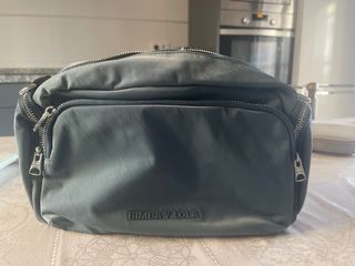 Bolso bimba y lola bandolera nylon color azul deni