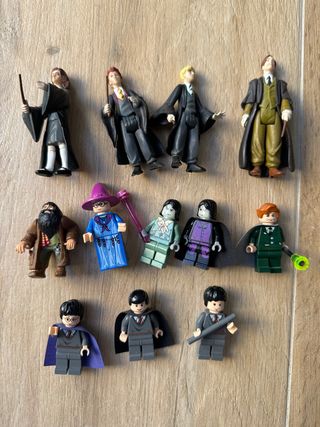 lote figuras harry potter 