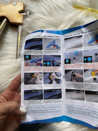 Kit riparature ammaccature auto