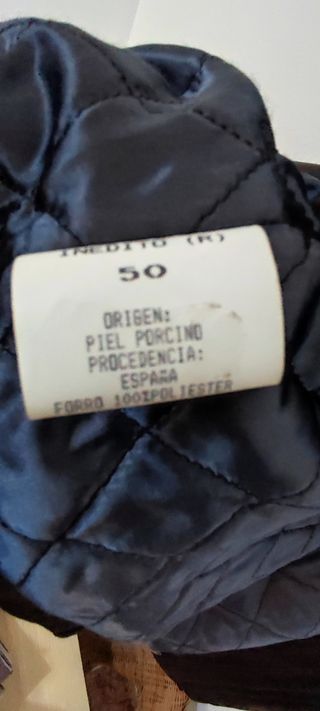 Chaquetón piel