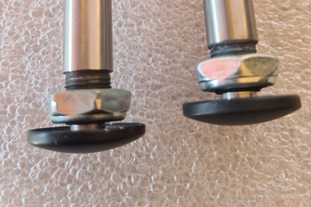 PAR EJES QR 12,7x104mm para silla de ruedas