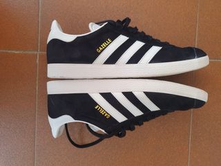 Adidas Gazelle Negras/blancas 