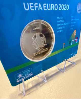 Moneta Proof UEFA - Euro 2020 - 11.07.2021