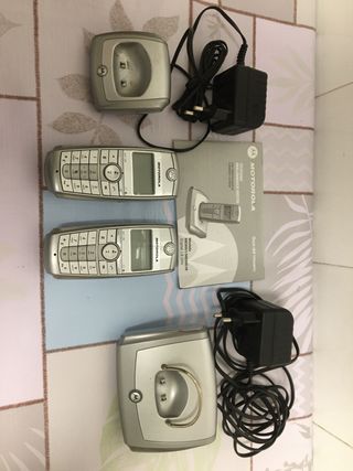 Teléfonos inalámbricos Motorola