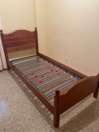 Cama 1metro ancho x 2 metros largo