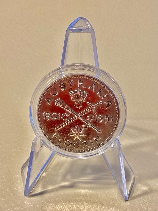 Moneta Florin Australia - 1901/1951 - Argento