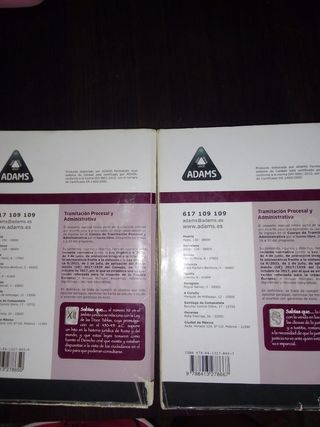 Lote de libros de tramitación procesal