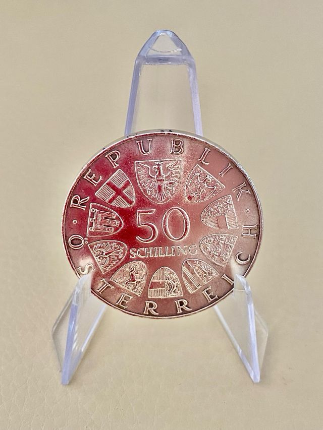 Moneta 50 Schilling - Argento