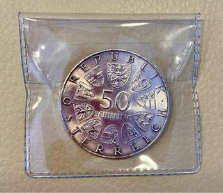 Moneta 50 Schilling - Argento