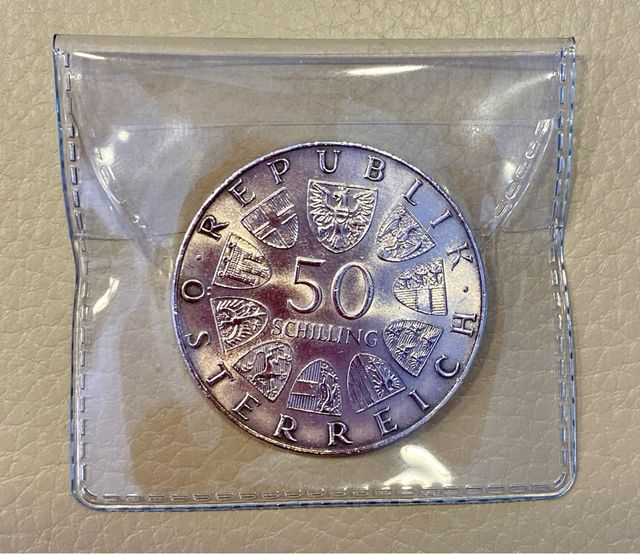 Moneta 50 Schilling - Argento