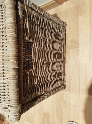 Baúl mimbre Ikea byholma