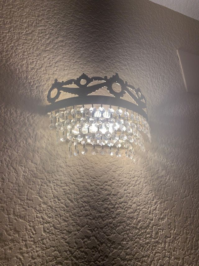 Lamparas cristal stras