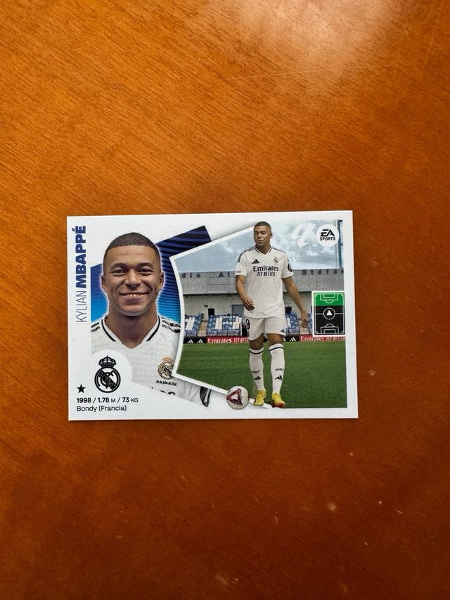 Cromo Mbappe Ultimo firma La Liga Este