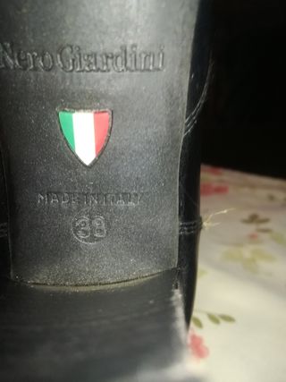Stivaletto Nero Giardini n. 38 nero