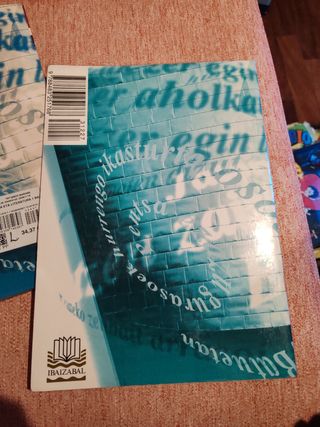 Libros escolares Bachillerato euskera