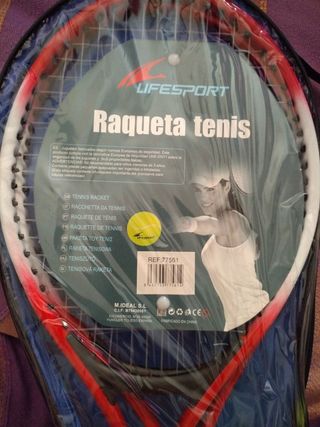 Raquetas tenis, ligeras.