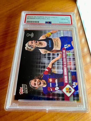 ⚽ Cromo BONMATI / PUTELLAS #22 👉 PSA 10
