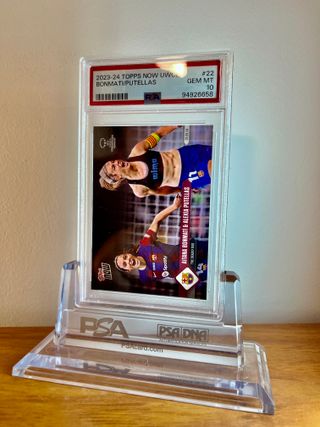 ⚽ Cromo BONMATI / PUTELLAS #22 👉 PSA 10