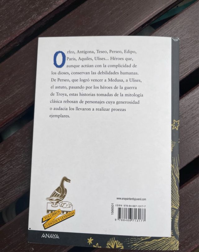 Libro de leyendas mitologicas.