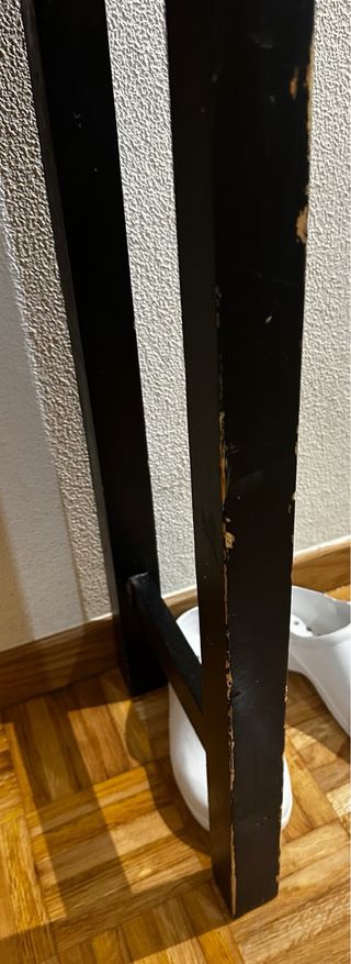 mesa de recibidor o entrada con dos cajones