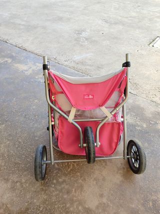 Carrito gemelar de juguete